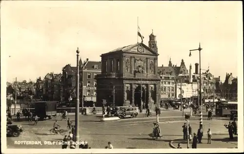 Ak Rotterdam Südholland Niederlande, Delftsche Poort