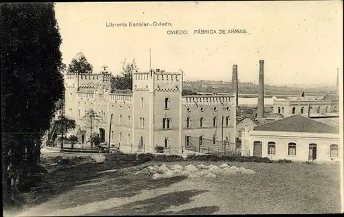 Ak Oviedo Asturias Spanien, Fabrica de Armas