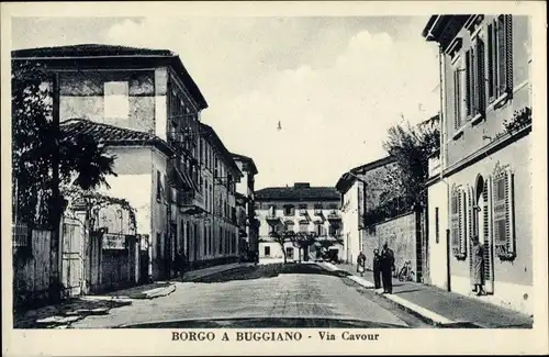 Ak Borgo a Buggiano Toskana, Via Cavour