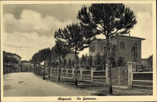 Ak Altopascio Toskana, Via Gavinana