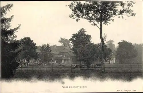 Ak Gretz Armainvilliers Seine et Marne, Ferme d'Armainvilliers