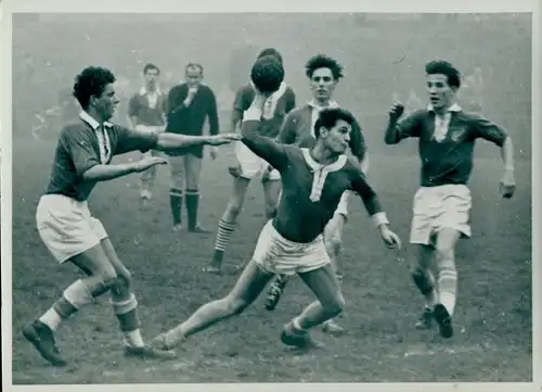 Foto Berlin Lichtenberg, Handball Pokal, Motor Berlin geg. Empor Hohenschönhausen, 6.11.1955