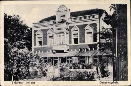 Ak Lohmar in Nordrhein Westfalen, Genesungsheim der Reichsbahn BKK Elberfeld