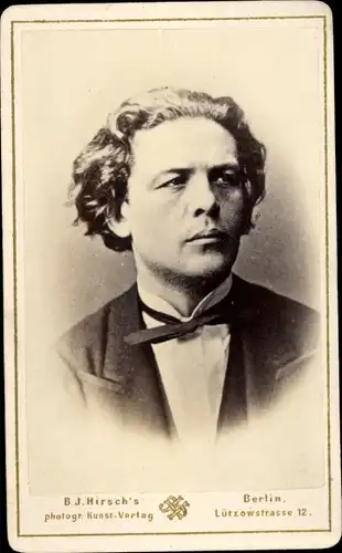 CdV Russischer Komponist Anton Grigorjewitsch Rubinstein, Portrait