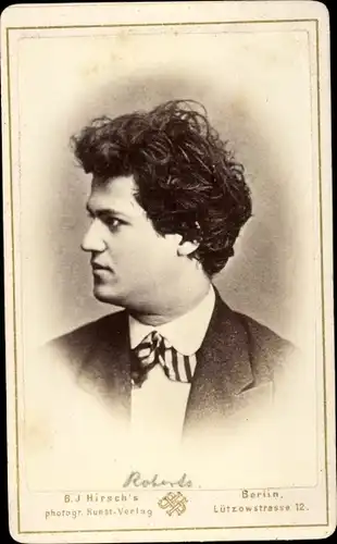 CdV Portrait von einem Mann, Roberts