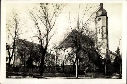 Ak Neustadt an der Orla, Schloss