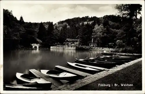 Ak Freiburg im Breisgau, Waldsee