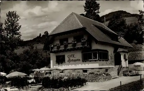 Ak Altsimonswald Simonswald im Schwarzwald, Café Märchengarten