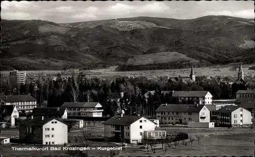 Ak Bad Krozingen im Breisgau Schwarzwald, Kurgebiet