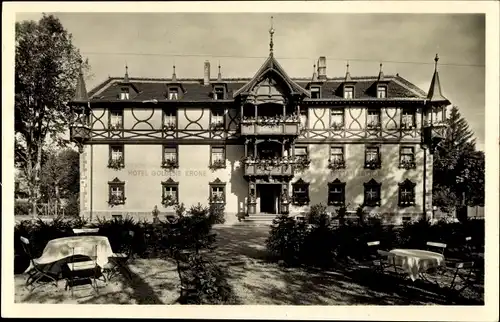 Ak St. Märgen im Schwarzwald, Hotel und Kurhaus von Rolf Kellner