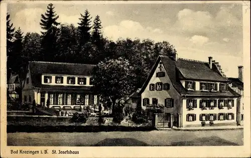 Ak Bad Krozingen im Breisgau Schwarzwald, St. Josefshaus