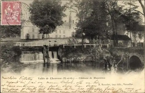 Ak Saint Forget Vallée de Chevreuse Yvelines, Chateau de Mauvieres