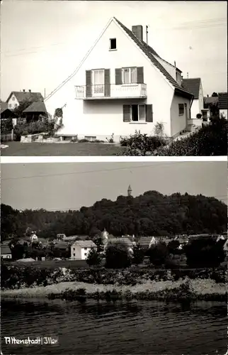 Foto Ak Altenstadt an der Iller, Panorama, Gasthaus