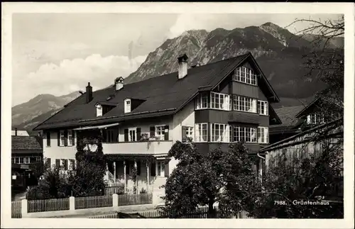 Ak Oberstdorf im Oberallgäu, Grüntenhaus, Robert Reh