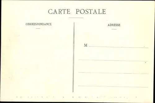 Ak Rouen Seine Maritime, Le Crue de la Seine, Vue des Prairies de Sotteville, 27 Janvier 1910