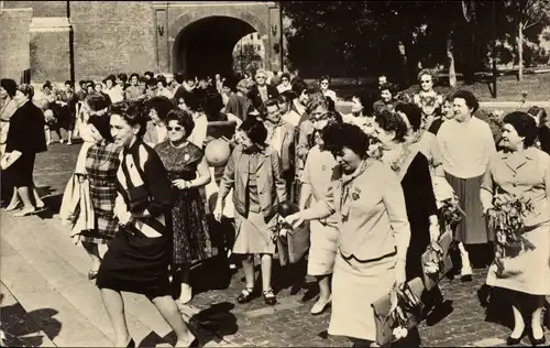 Ak Moskau Russland, Weltkongress der Frauen 1963