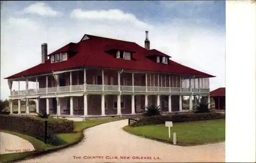 Ak New Orleans Louisiana USA, The Country Club