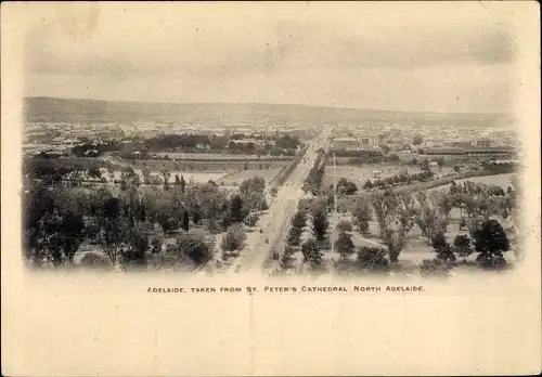 Ak Adelaide South Australia, North Adelaide, Taken from St. Peter's Cathedral