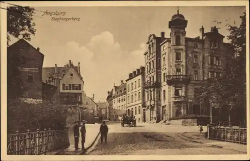 Ak Augsburg in Schwaben, Stephingerberg, 4. bayerischer Handlungsgehilfentag 1910