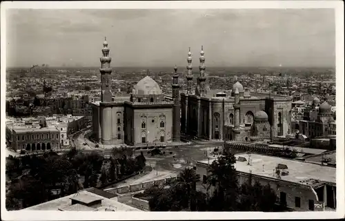 Ak Cairo Kairo Ägypten, Teilansicht mit Moschee
