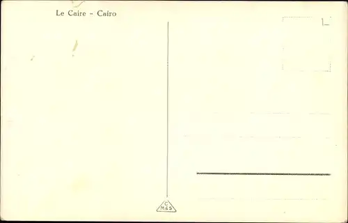 Ak Cairo Kairo Ägypten, Teilansicht mit Moschee