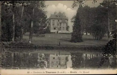 Ak Gretz Armainvilliers Seine et Marne, Le Mesnil