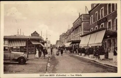 Ak Luc sur Mer Calvados, Les Hotels