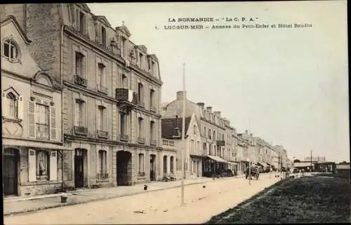 Ak Luc sur Mer Calvados, Annexe du Petit Enfer, Hotel Baudin