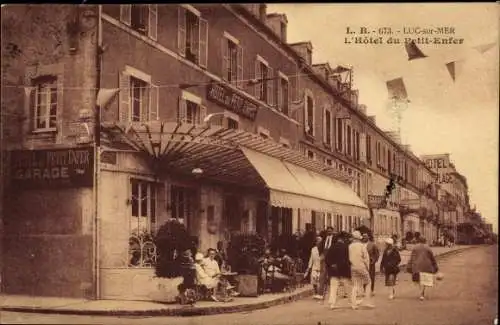 Ak Luc sur Mer Calvados, L'Hotel du Petit Enfer