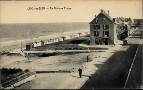 Ak Luc sur Mer Calvados, La Maison Rouge