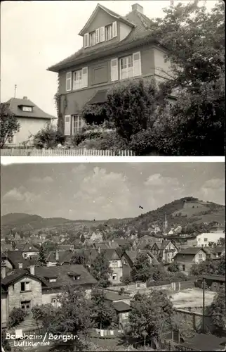 Foto Ak Bensheim an der Bergstraße Hessen, Teilansicht, Haus