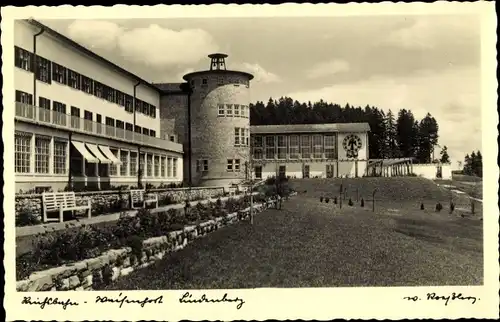 Ak Lindenberg im Allgäu Schwaben, Reichsbahn Waisenhorst