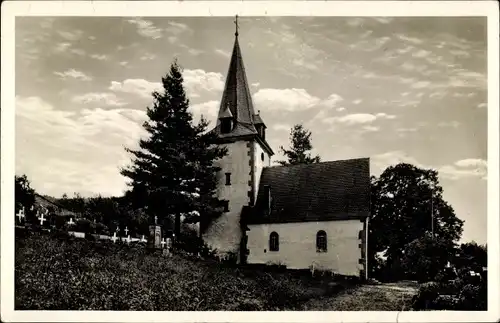 Ak Mümling Grumbach Höchst im Odenwald, Ev. Kirche