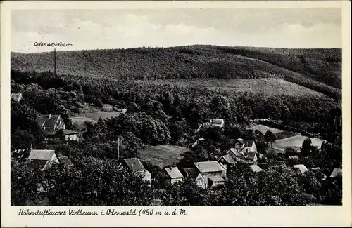 Ak Vielbrunn Michelstadt im Odenwald, Odenwaldheim, Teilansicht