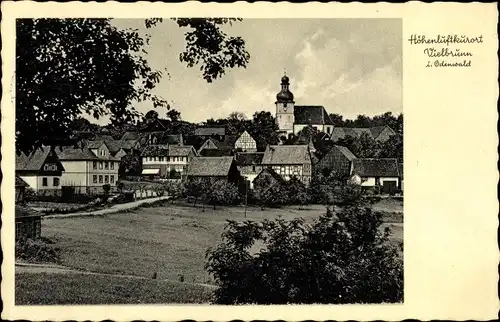 Ak Vielbrunn Michelstadt im Odenwald, Teilansicht