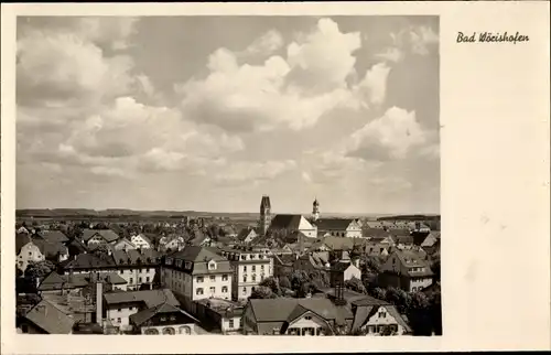 Ak Bad Wörishofen im Unterallgäu, Gesamtansicht, Vogelschau