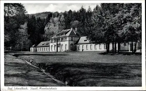 Ak Bad Schwalbach im Taunus, Staatl. Moorbadehaus