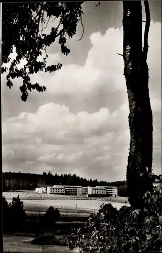 Ak Bad Steben im Frankenwald, Sanatorium Frankenwarte