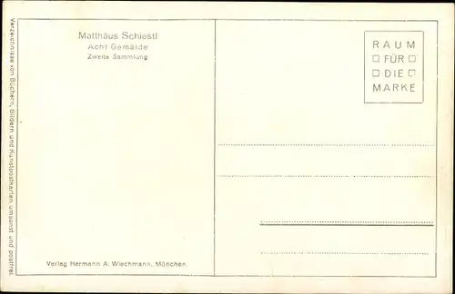 Künstler Ak Schiestl, Matthäus, Vorfrühling, Landschaft