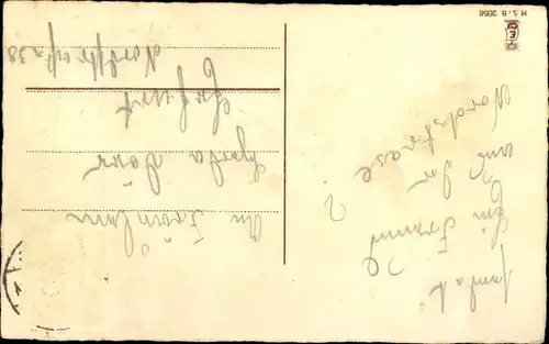 Ak Glückwunsch Neujahr, Kind, Riesiger Hut, Hund, Glücksklee