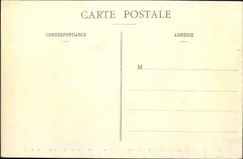 Ak Rouen Seine Maritime, Le Crue de la Seine, Vue des Prairies de Sotteville, 27 Janvier 1910