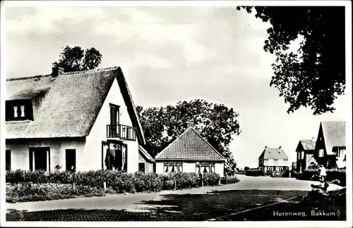 Ak Bakkum Nordholland Niederlande, Herenweg