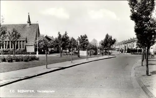 Ak Beemster Nordholland Niederlande, Verzetsplein