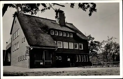 Ak Neuendeich an der Elbe bei Uetersen in Holstein, Gasthaus Aalkate