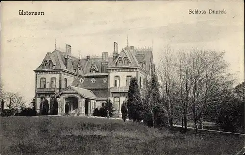 Ak Moorrege bei Uetersen in Holstein, Schloss Düneck