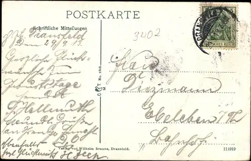 Ak Dransfeld in Niedersachsen, Mündener Tor