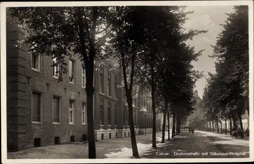 Ak Kalkar am Niederrhein, Grabenstraße, Nikolaus Hospital