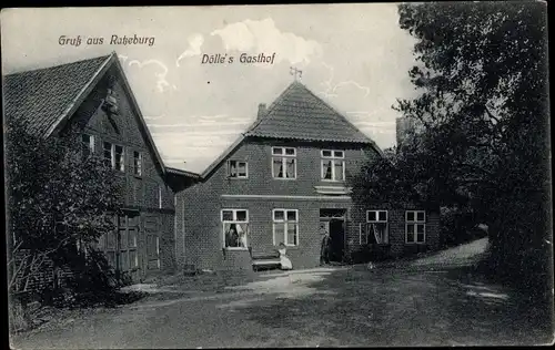 Ak Ratzeburg im Herzogtum Lauenburg, Dölles Gasthof