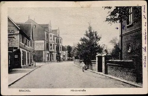 Ak Brackel Dortmund im Ruhrgebiet, Hörderstraße