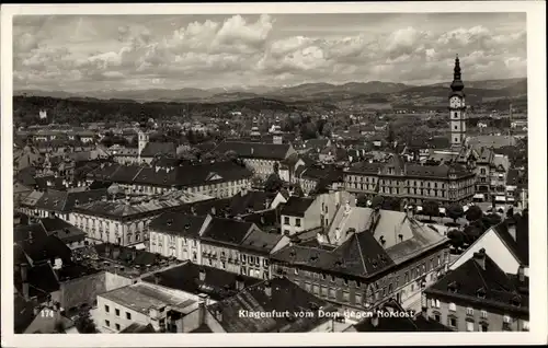 Ak Klagenfurt am Wörthersee Kärnten, Blick vom Dom gegen Nordost